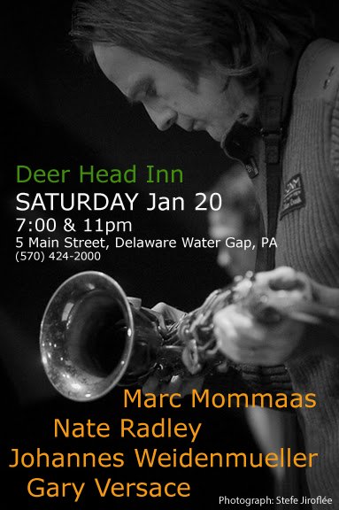 at the legendary Deer Head Inn, Sat.20, 7 to11pm
