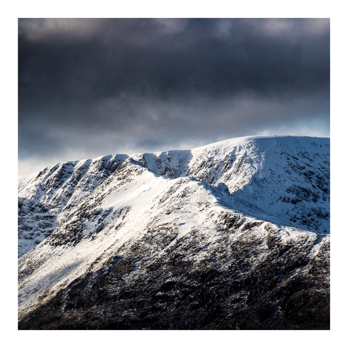 Striding Edge &amp; Helvellyn from a complete different perspective.
Been working with this image for the past few days now, really happy with the outcome! 
Let me know what you think?
#LakeDistrict