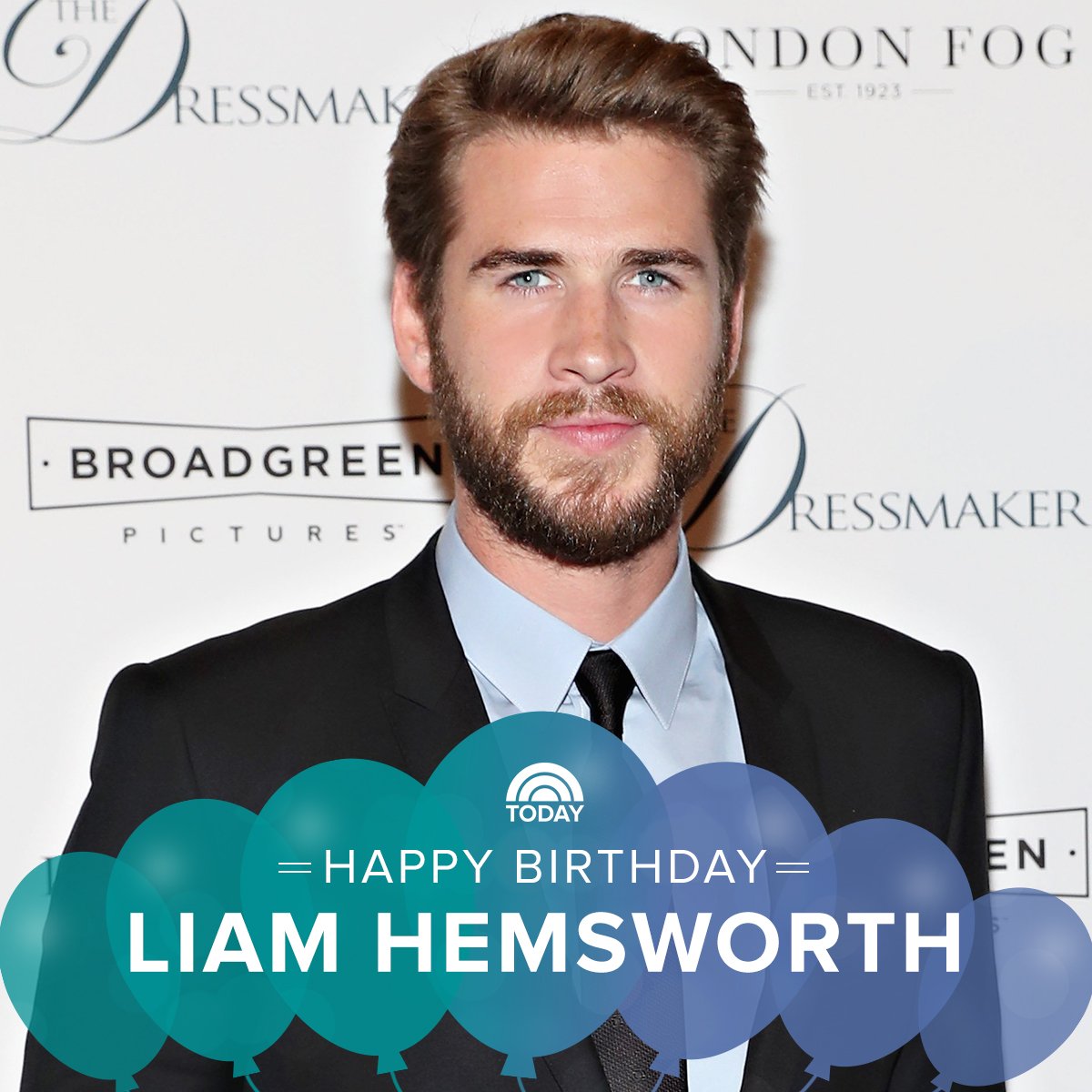 Remessageed TODAY ( Happy birthday, Liam Hemsworth!   