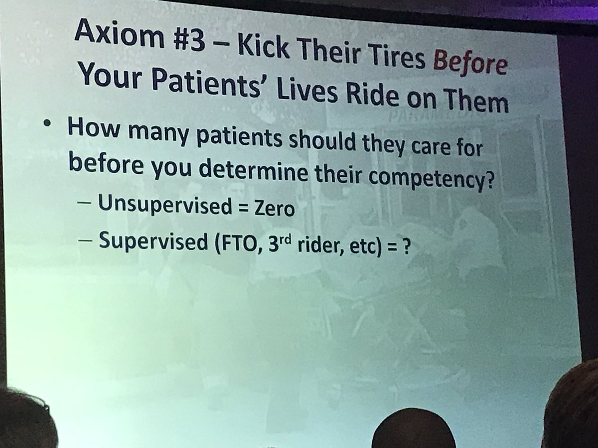 rtmarshallmd's tweet photo. Credentialing Axioms at #NAEMSP2018 https://t.co/PGX7jKcVBE