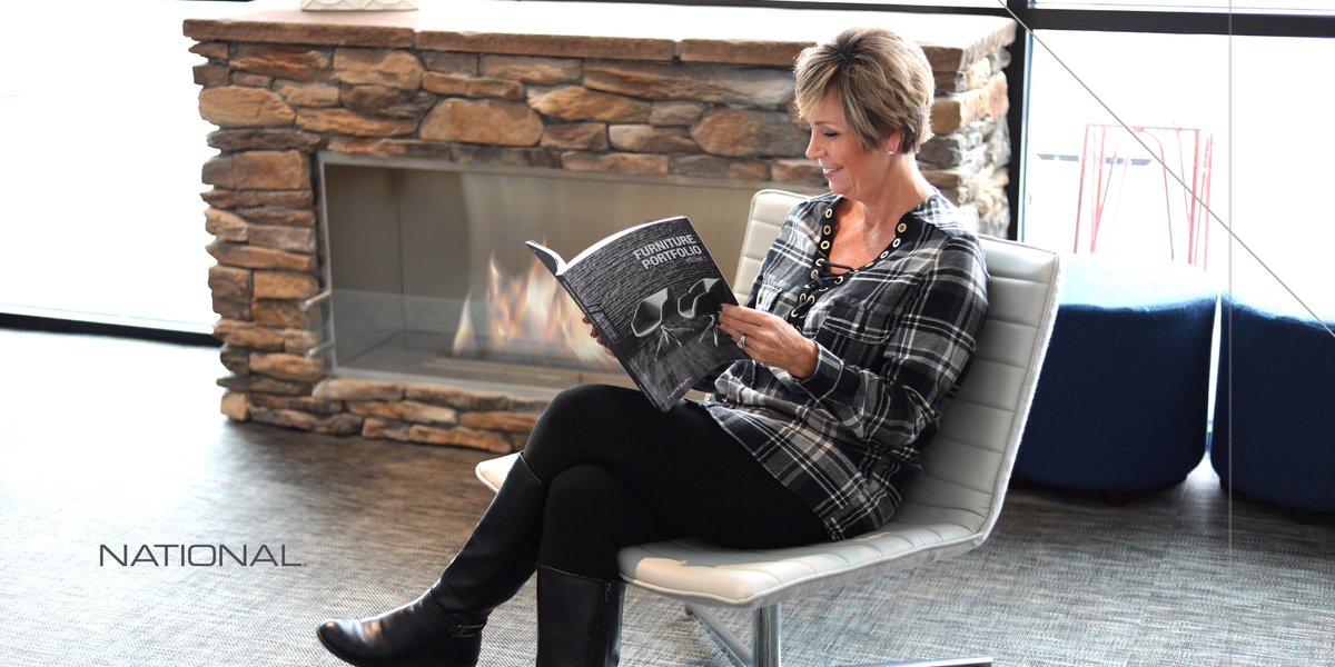 NationalOffice's tweet photo. Take some time to relax and enjoy our new Furniture Portfolio. If you don’t have one in your hands yet, check out the electronic version https://t.co/9KqllpEn2E. #NationalOffice #furnituresolutions #magalog https://t.co/lgjYo9L6Cj