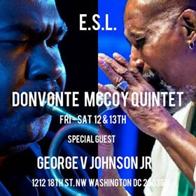 18thSTLounge's tweet photo. Doors 5pm / 21+ / No Cover Before 11pm
Gold Room: #KeithWorthy & #Benoit
Main Room: @DJ_Oso_Fresh
Patio: @Mr @mr_bonkerzzz
Jazz Bar: @DonvonteMccoy w/ #GeorgeVictorJohnsonJr + @Adrian @joot29
#ESL #LiveMusic #Jazz #Soul #Funk #DeepHouse #Latin #Disco #Downtempo #DCNightlife https://t.co/dusZ3hDqwA