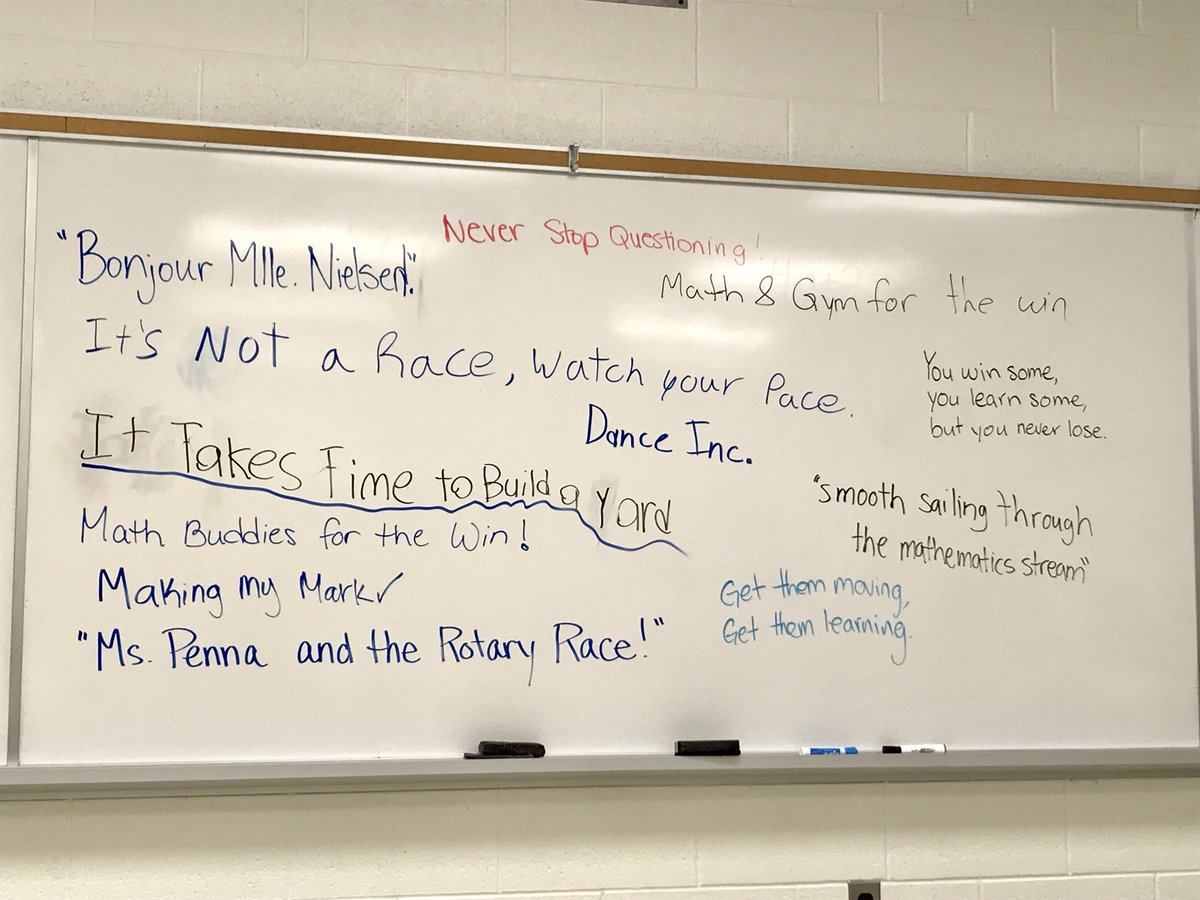 Writing slogans in EDUC 8P21 (Mathematics) to represent our first teaching block 🔢 🍎