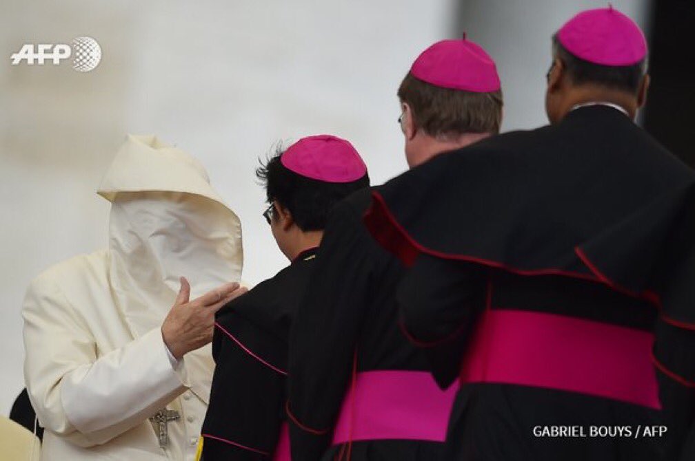 Ultimamente nella chiesa tira un forte vento
che vorrebbe oscurare il volto di Papa Francesco
ma la sua parola raggiunge tutti quelli
che hanno sete di misericordia e sete di Vangelo.