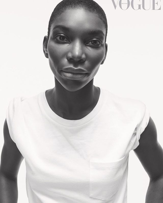 Edward_Enninful's tweet photo. In the February issue of @BritishVogue, on sale now, Bafta-winning actress @MichaelaCoel writes about the challenging issue of subconscious prejudice in ‘Fight or Flight’. Portraits by @amytroostphotography for #newvogue” https://t.co/cRtNuwVT4M