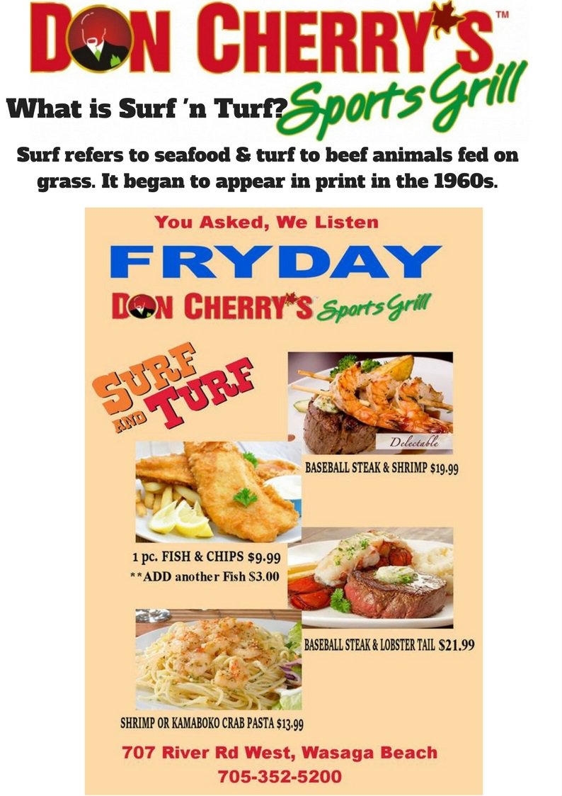 SocialmaxEd's tweet image. Despite the recent cold, Gary, Rob and their crew were able to catch a lot of seafood and beef so Surf and Turf is still on today followed by some great entertainment by The Mugs.