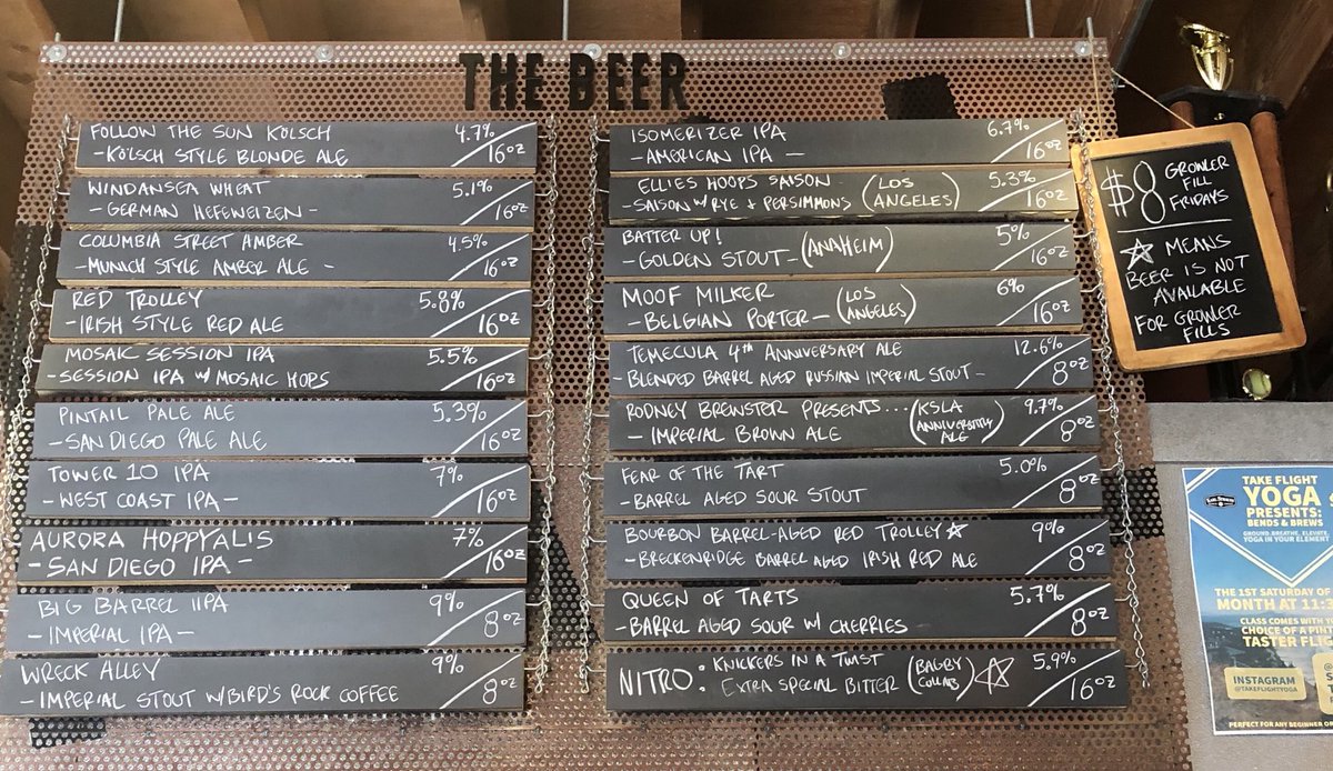 KarlStraussBeer's tweet photo. Kick off your weekend with growler fill specials at the brewery! #FillFriday https://t.co/IOgaGHfxJ3