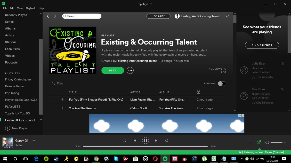 OccuringTalent's tweet photo. Playlist for 12th January is live now, and the first 11 songs are dedicated to @CapitolRecords artists for reaching out to us. Get sharing people with #existingandoccurring Big thanks to @drkbluejewel for the retro art back to the 90's @Spotify 
https://t.co/LIxgLDAg2o
#playlist https://t.co/UTkazMbKai