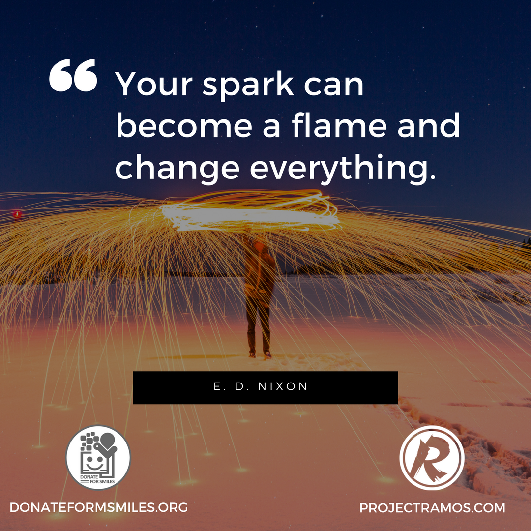 donateforsmiles's tweet photo. Be someone's spark everyday! Happy Friday folks! 🙌 🔥 
#QuoteOfTheDay #QOTD #QuoteOfTheWeek #DonateForSmiles #HappyHearts #Volunteer #Causes #Donate #Change #Activism #Nonprofit #Dogood #Fundraising #Philanthropy #SocialGood #Charity #Uplifting #Heartwarming #Feelgoodfriday https://t.co/Ws1iqPlvEY