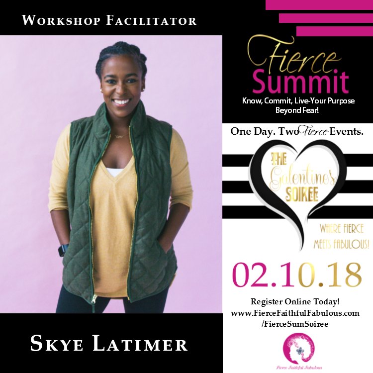 fiercefaithfab1's tweet photo. Fierce Summit session facilitator is @HeavenlySkyes Hope you ladies are ready!
https://t.co/YVm8TnpjCq
#FierceFaithFab #FierceSummit18 #FierceSummit https://t.co/GAzTCvRP1M