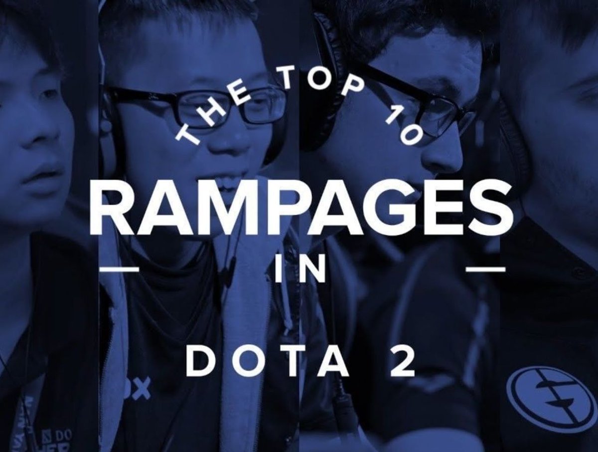 theScoreDota2's tweet photo. Top 10 Pro Dota 2 Rampages https://t.co/PO2AcdwmMU https://t.co/yUSJ1AKBNQ