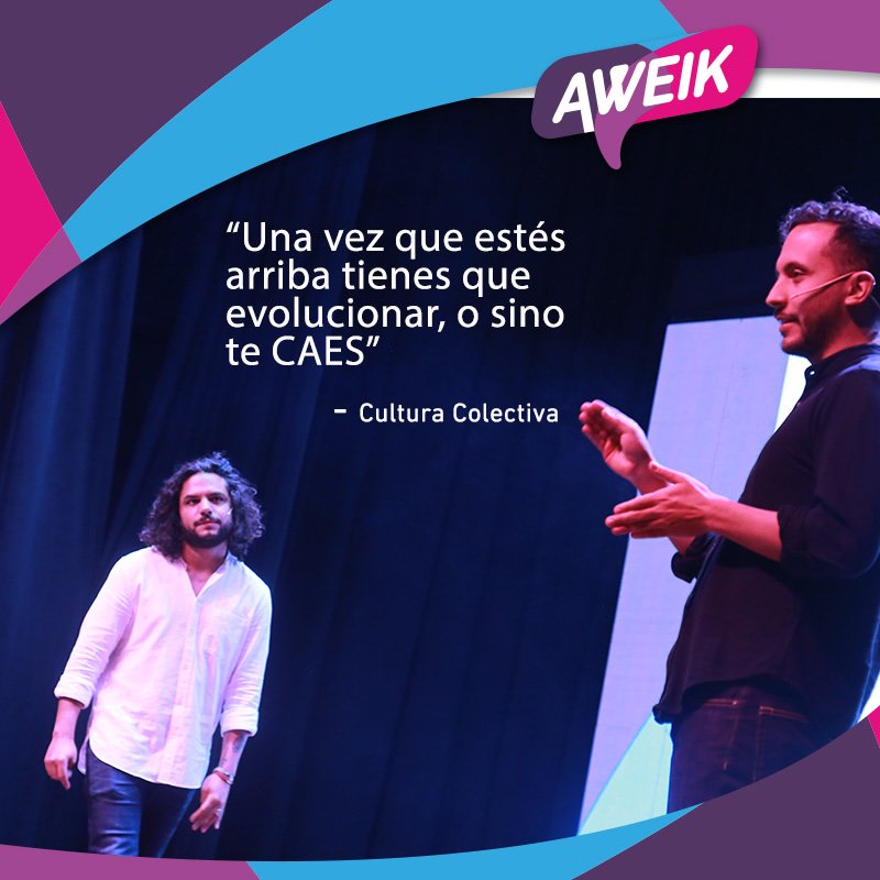 Además de APRENDER A PERDER @CulturaColectiven #Aweik2018