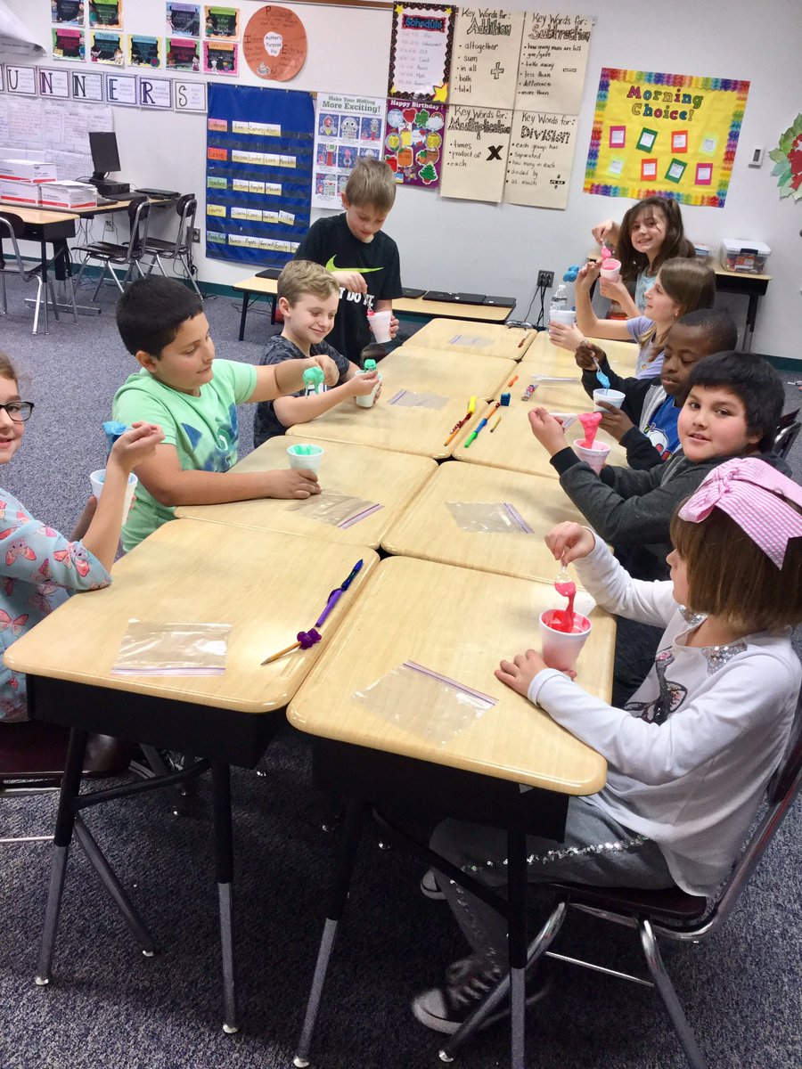 Making slime on this #FunFriday! #Matter  #DRESpride <a href="/DixonRoadElem/">DixonRoadDragonflies</a>