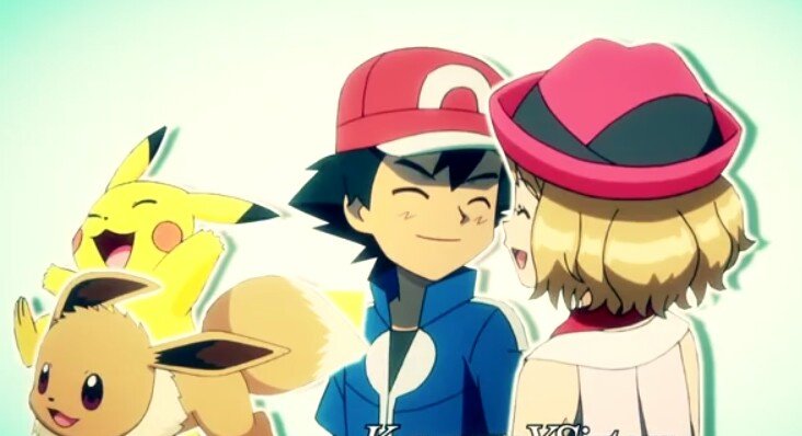 TrueKalosQueen's tweet image. With my boyfriend @AshkaloskingK and our pokemon @PlayfulEevee and pikachu ☺❤ x