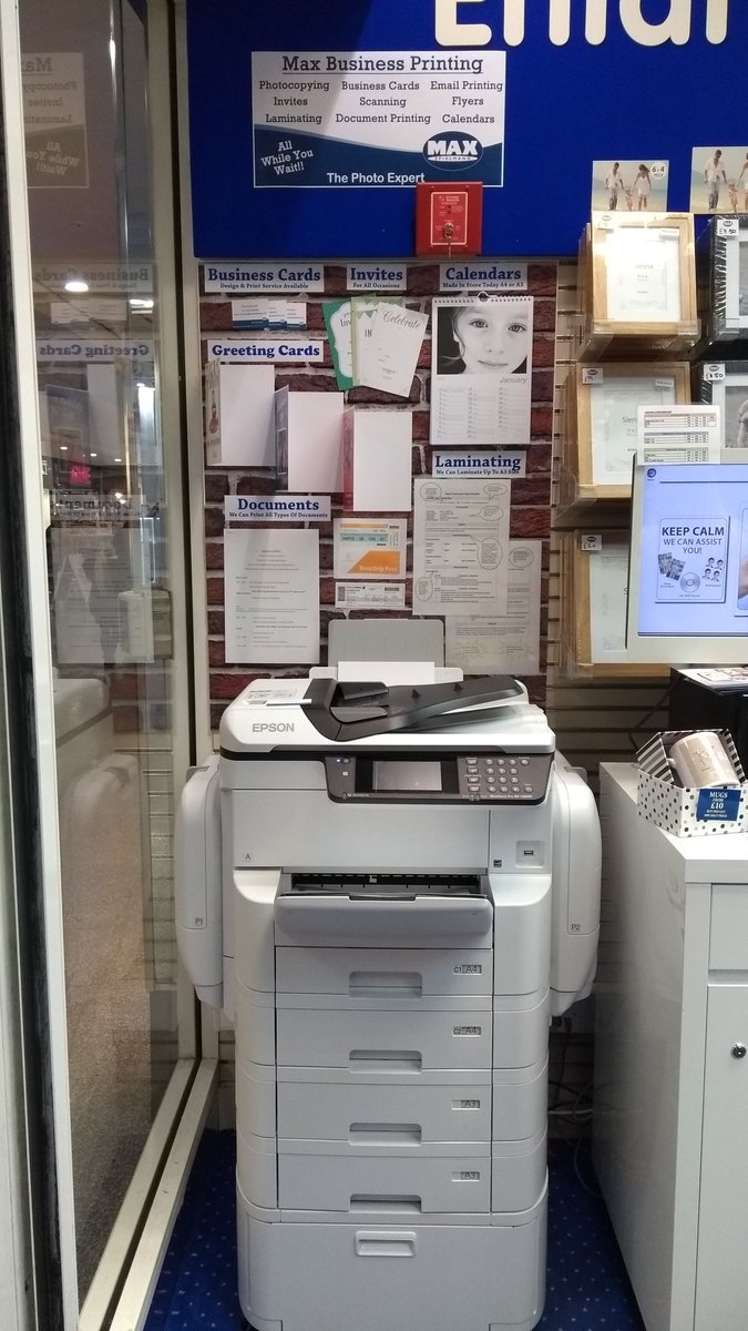 Team Grimsby up and running with their new MFP...ready to provide lots of new in store services! <a href="/RachaelM25/">Rachael Myers</a> <a href="/SueBurden4/">Sue Burden</a>