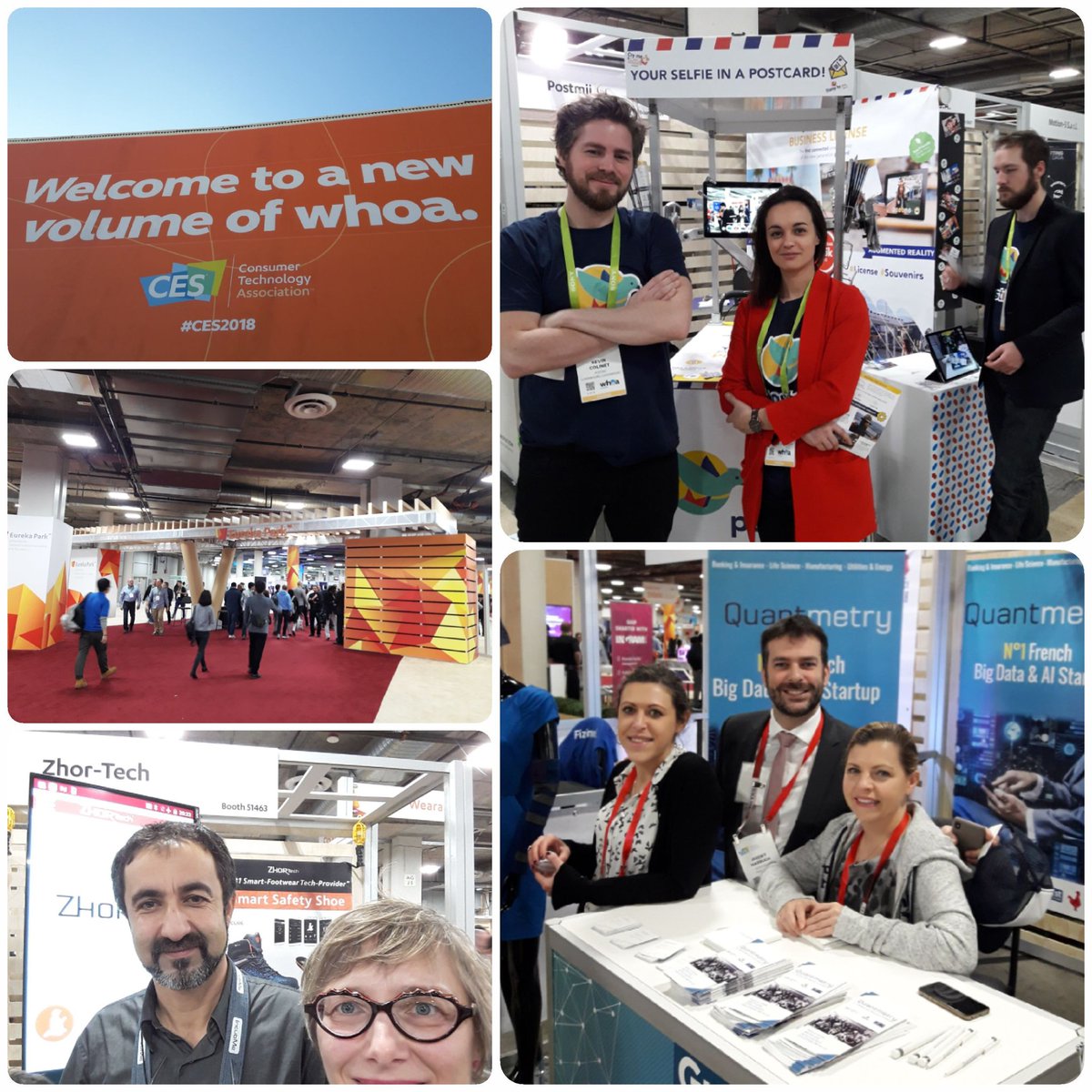 EliassHB's tweet photo. RT Sandrine_S2L: #CES2018 amazing meets with #innovative and brilliant 🇫🇷 #startup Digitsole #Zhortech PostmiiCard and Quantmetry 😉 #innovation #useful https://t.co/HH7ZA0YiEI