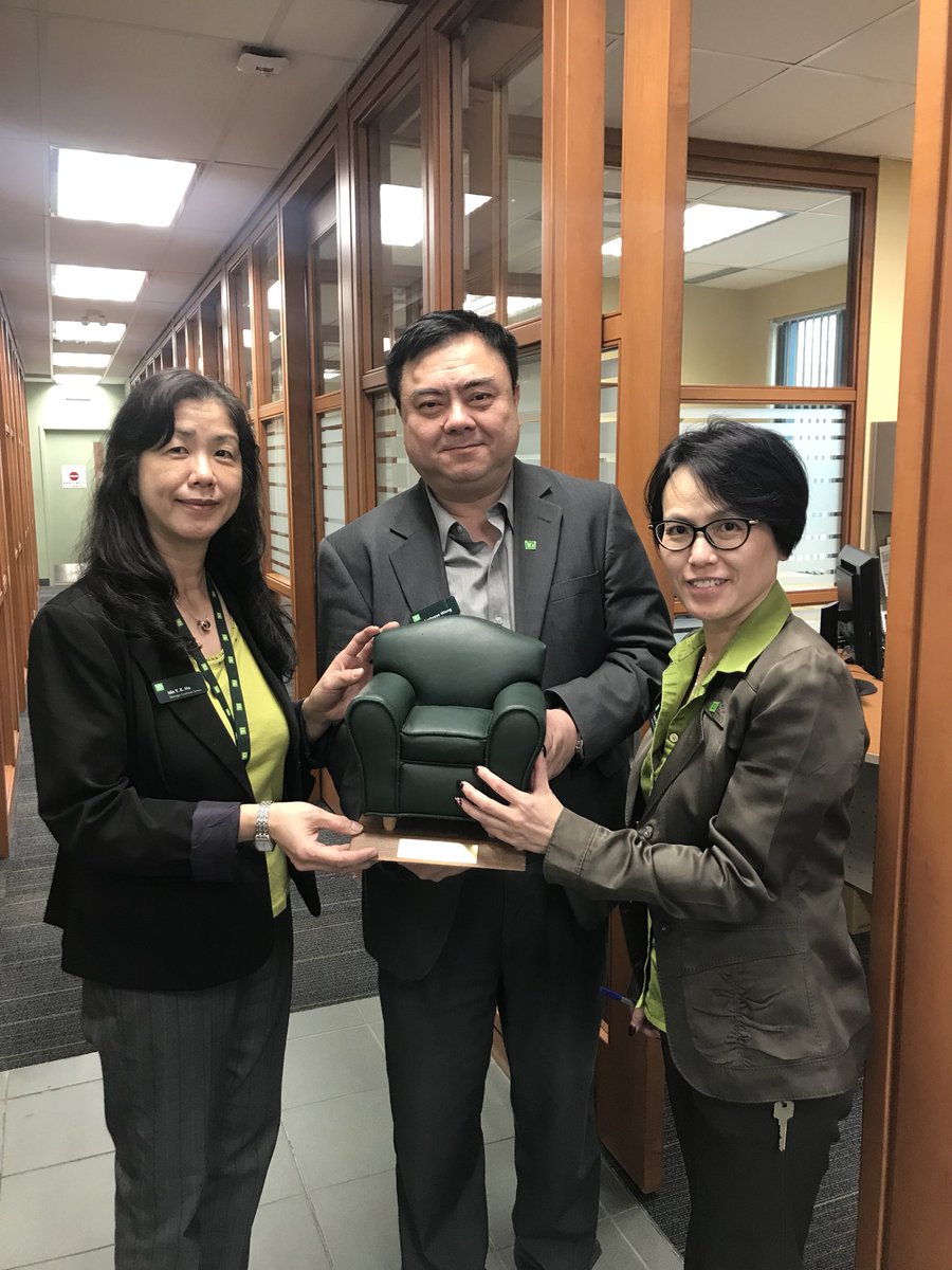 Thank you TD Branch - Brimley and Sheppard for delivering top Customer Experience for 2 months in a row! <a href="/GerardDinneen/">Gerard Dinneen</a> <a href="/WongAmbrose/">Ambrose Wong</a> @ChrisStamper_TD