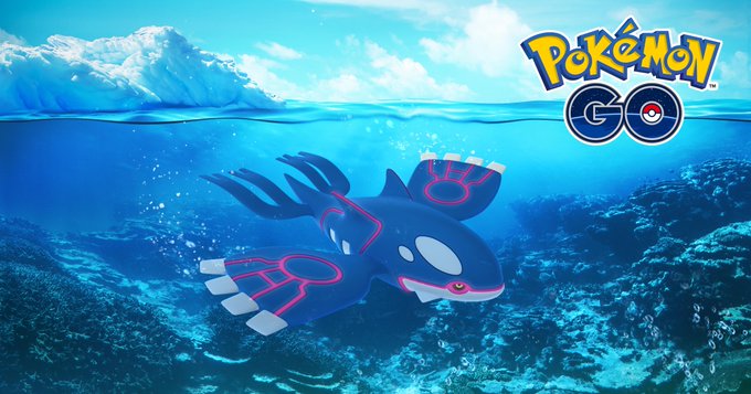 ポケモンgo カイオーガ 出現中 よく動き よく威嚇する ポケモンgo攻略まとめwiki ゲームドライブ ゲードラ
