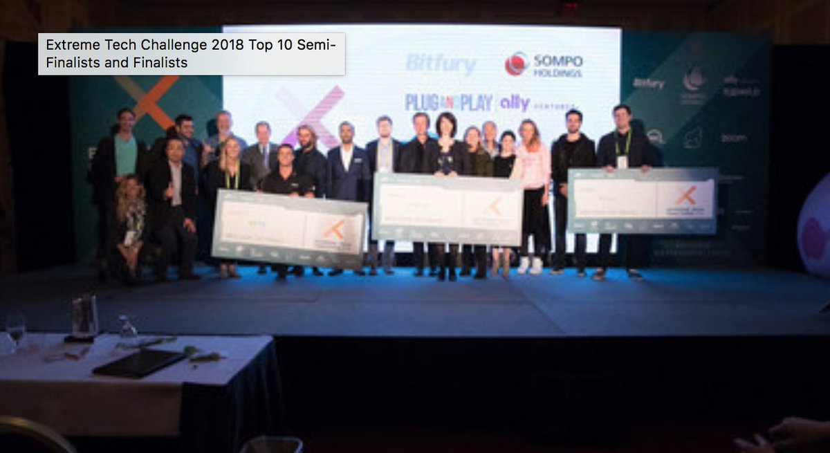 Powerledger_io's tweet image. "Extreme Tech Challenge Unveils Top 3 Finalists at CES 2018" read.bi/2Daemtu

#POWR POWRtoken #btc #Blockchain #GreenTech #Renewables