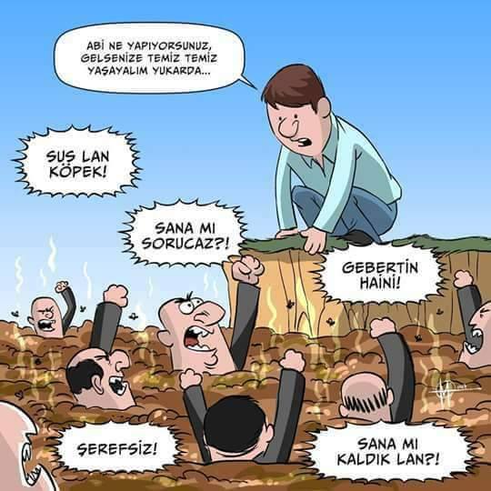 Siz gerçekleri yazdıkça size ısrarla çemkiren vatandaş kardeşlerimiz