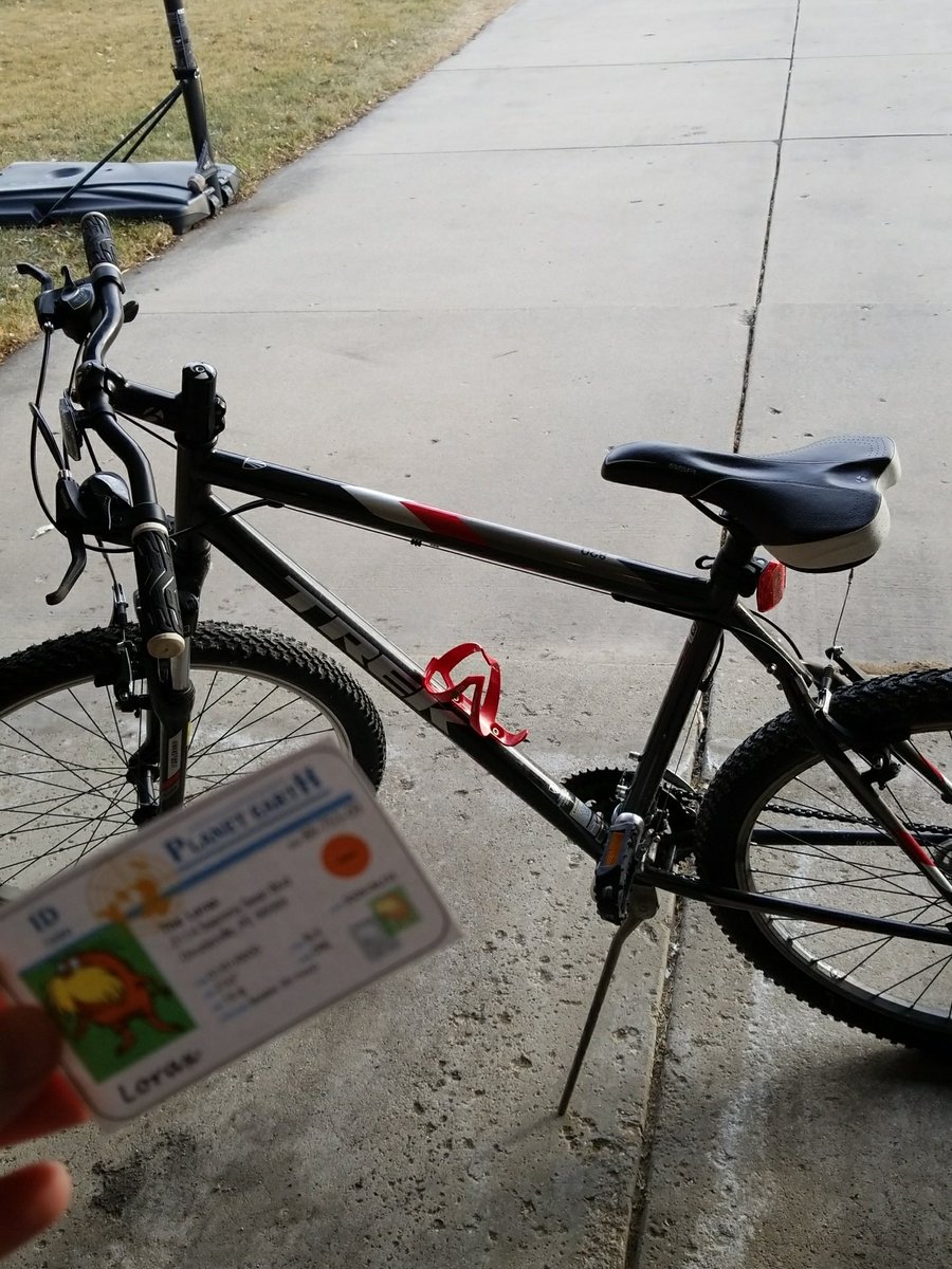 keefer_david's tweet photo. Instead of driving a car or taking a bus to go places I could reduce my carbon footprint by riding my bike to places. @franklinlorax #apespop https://t.co/pHpbtUMk6K