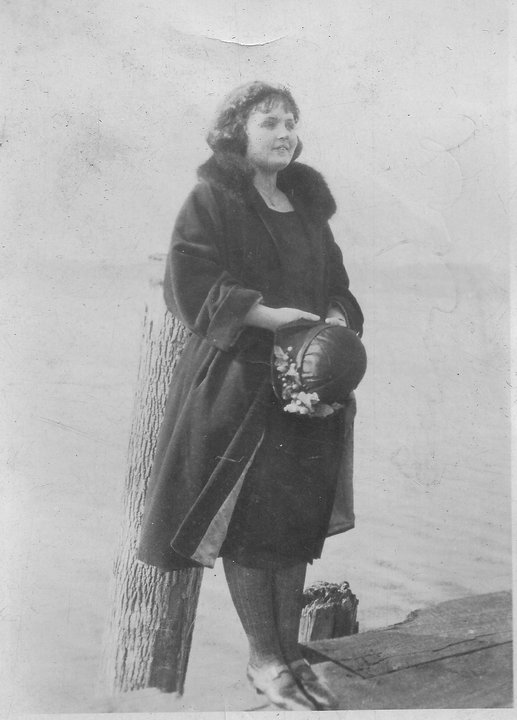 My great-grandmother Eunice Hunt (1905-1967).  I bear a great resemblance to her.  She lived in Jamestown, NY all her life and was seamstress at the local hospital for 30 years.  #AncestorChallenge2018