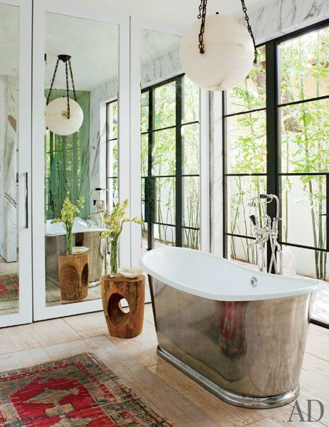 LuxuryBath4Less's tweet photo. ALL Waterworks is 60% off our site right now! Ends: 1.15.18 | Promo Code:luxe2018
Now is the perfect time to start that RENOlution! 
Inspo: @jennikayne bathroom featured in @archdigest

Shop Now:
https://t.co/FgIaG3Dm44 https://t.co/oJ5e4zK9TE