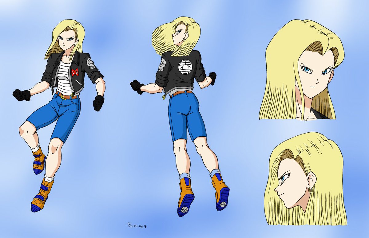 @findingbeauty Android 18! 