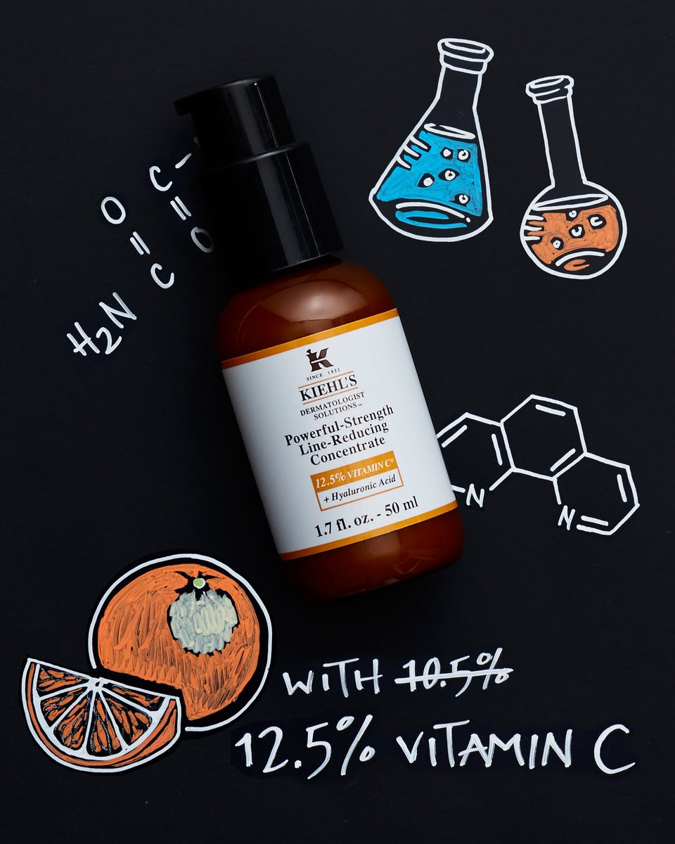 Los rumores son ciertos ¡El nuevo Powerful-Strength Line-Reducing Concentrate trae más beneficios para ti!🙌🏽🙌🏽Dale una carga extra de vitamina C al cuidado de tu piel y mejora su textura🍊✨ #AmoKiehls