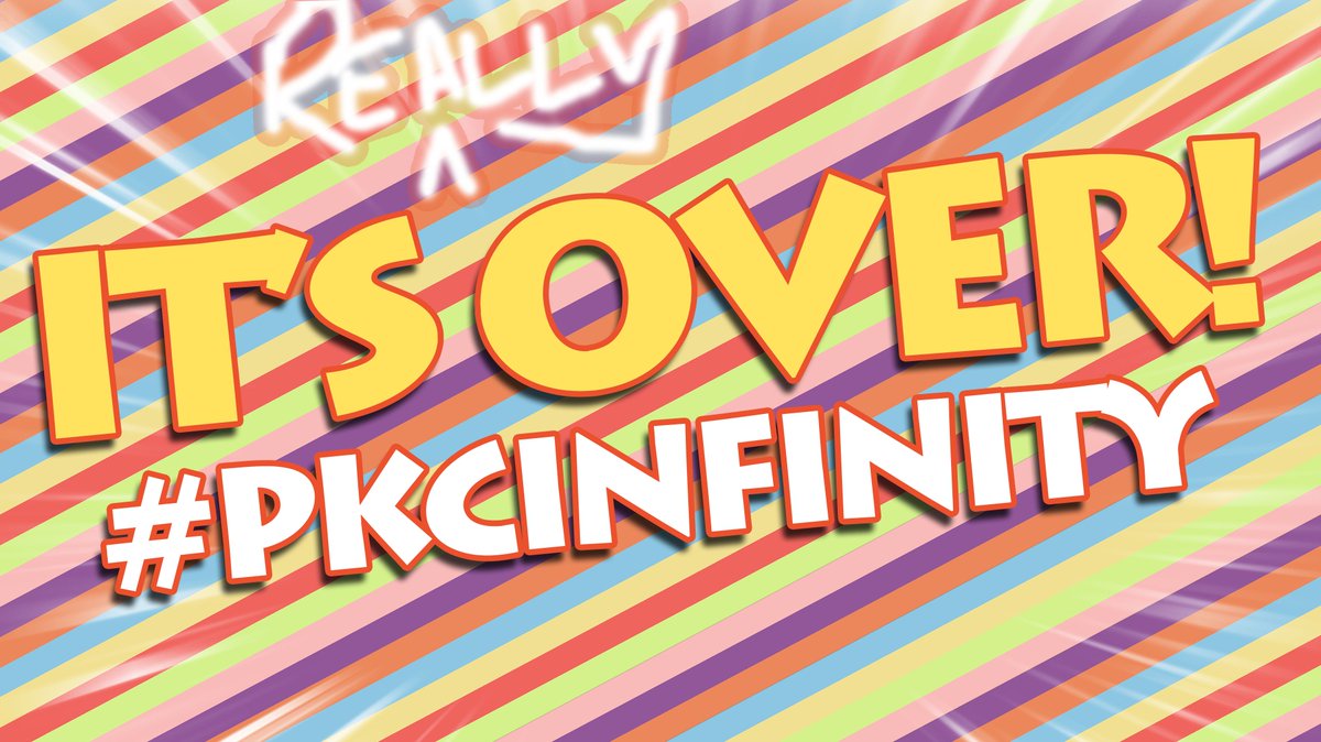 PokeCollection's tweet photo. I can confirm that #PKCINFINITY is well and truly over, for realz and a BIG CONGRATULATIONS TO OUR FINALE WINNER: HELLENJANE (GABATHA PRODUCTIONS) for winning #PKCINFINITYENCORE. https://t.co/812mWDDW1R
