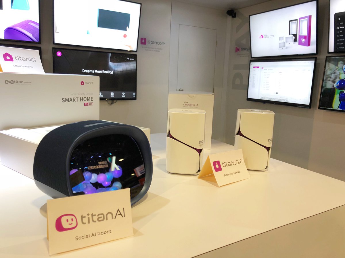TiTANPlatformUS's tweet photo. We came...We saw... We conquered... Stay tuned to see who won a Core5!

#HackTheFuture #TiTANPlatformUS #CES2018 #CES #electronics #technology #tech #smarthome #smartdevice #AI #artificialintelligence #IoT #internetofthings #newtech #idea #innovation #friday #picoftheday https://t.co/8pP5yuv1Nt