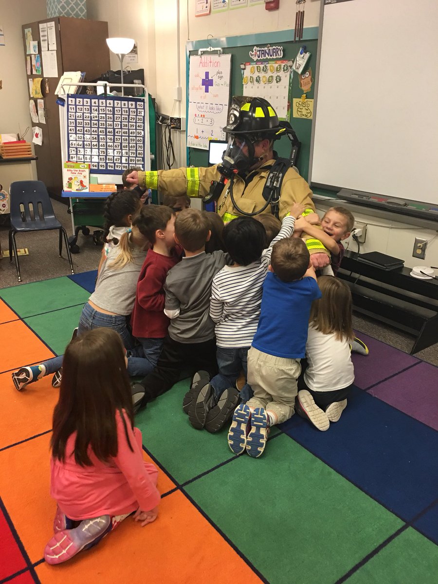 TracyCloer's tweet photo. Firefighter Scott didn’t know what he was asking for when he said “Am I still your friend? Then show me...” https://t.co/gYTHXy89RT