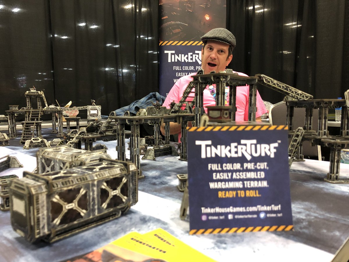 Whitney19A's tweet photo. Bad ass gaming terrain coming soon from @tinker_turf. Check out Kickstart https://t.co/NHXdC9IPAy https://t.co/Tt1EBjaf95