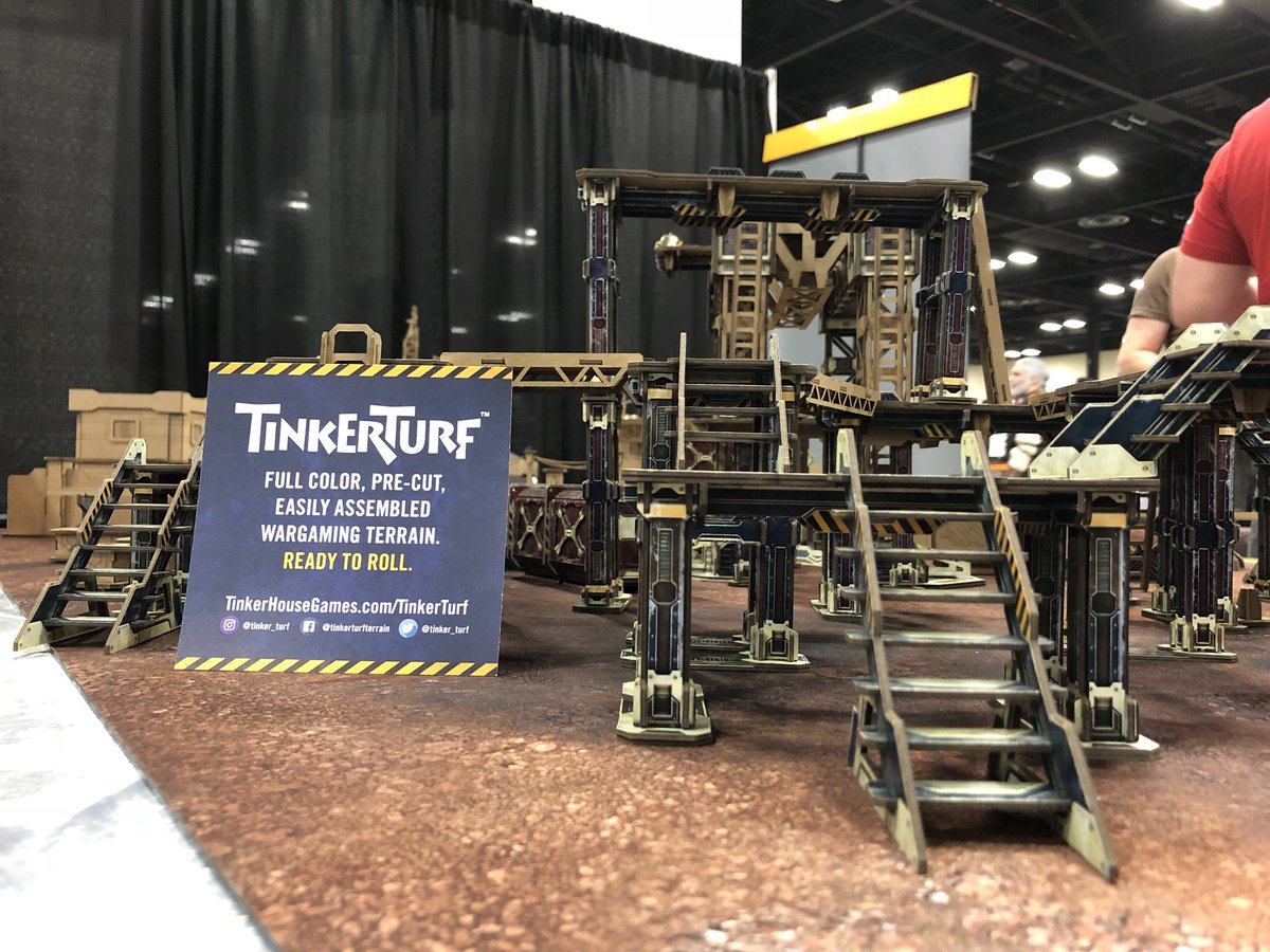 Whitney19A's tweet photo. Bad ass gaming terrain coming soon from @tinker_turf. Check out Kickstart https://t.co/NHXdC9IPAy https://t.co/Tt1EBjaf95