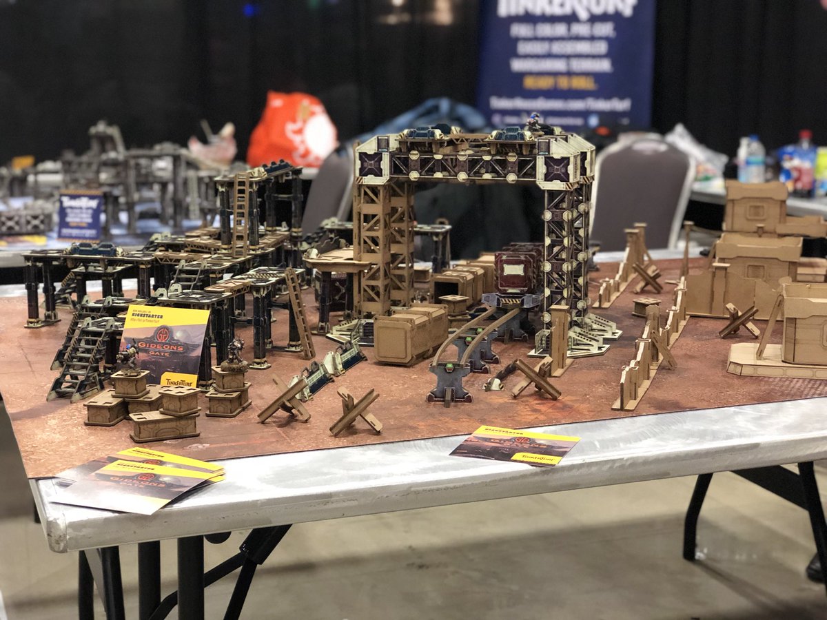 Whitney19A's tweet photo. Bad ass gaming terrain coming soon from @tinker_turf. Check out Kickstart https://t.co/NHXdC9reJ0 https://t.co/s5T5KVkai6