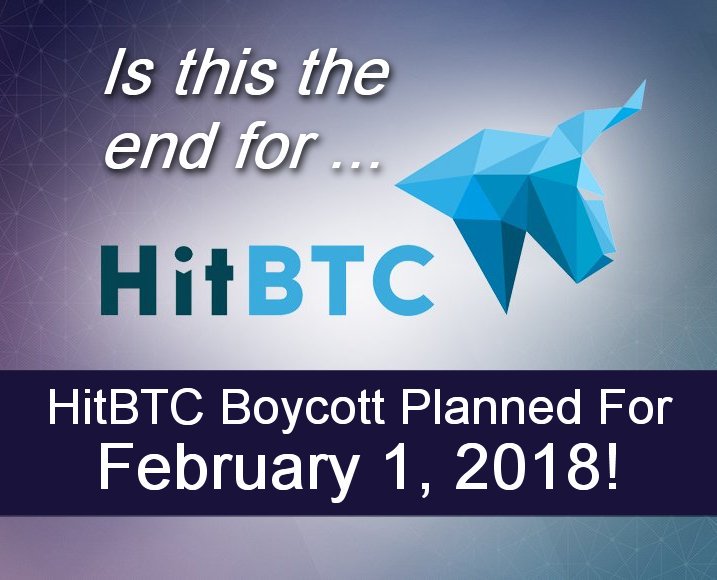 EtherBTC_io's tweet photo. Hopefully the #HitBTC Boycott on 2/1/18 will result in better customer service.  Read 
https://t.co/Wv8WqcqzcI 

Register today for the EtherBTC #airdrop at https://t.co/CE7XBy4lA9

Please "Follow" and "Retweet."

#litecoin #bitcoin #ETH #xrp #ADA #TRX https://t.co/UxHMq8LhPf https://t.co/RIcVODXGmg