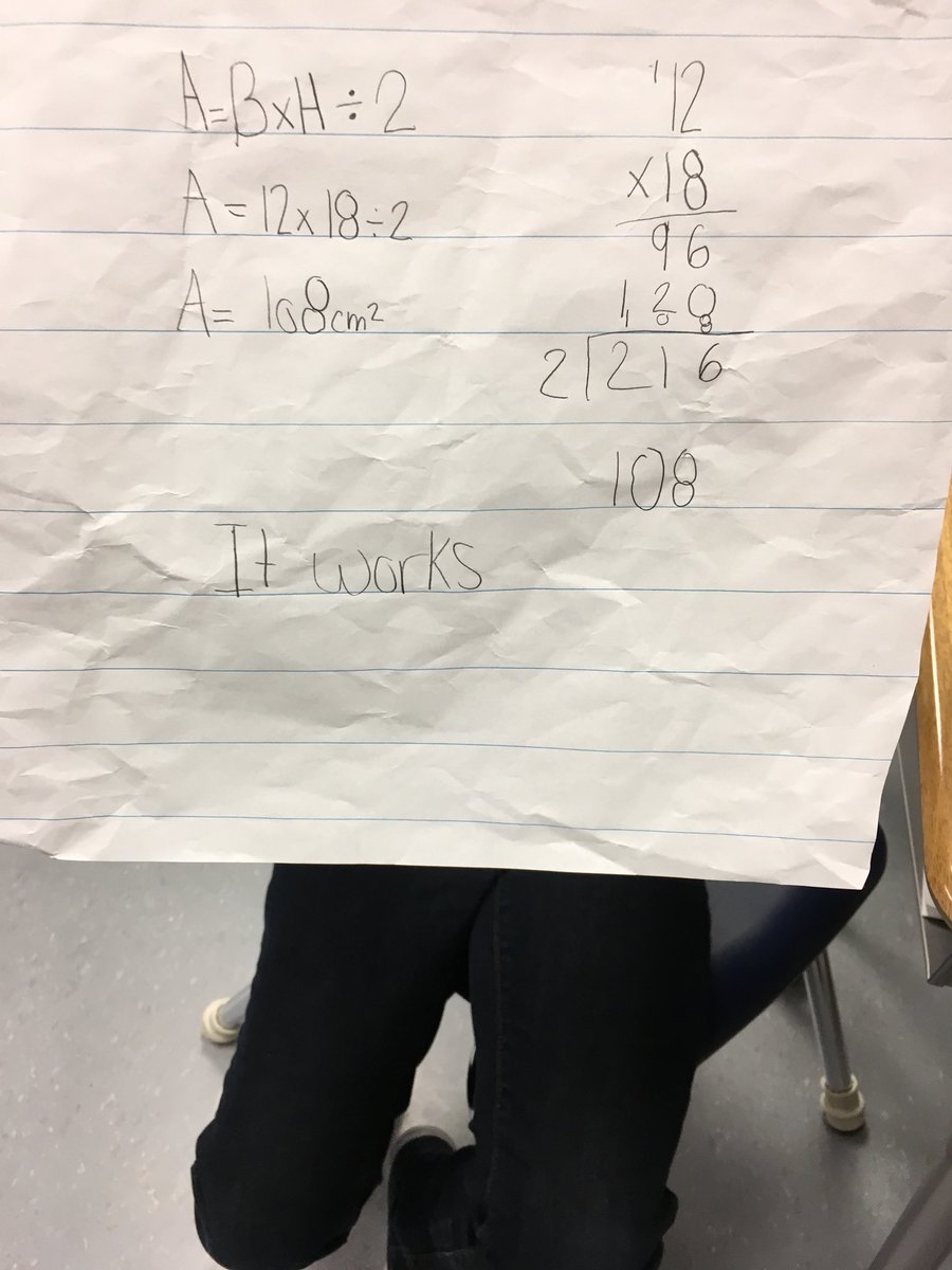 Mrs_evans6's tweet photo. My S’s are loving @FractionTalks Setting out to prove that all 3 equal 1/4. They cut paper, they drew new lines, and even used area to justify their thinking. It is so great to see them excited about fractions. @Cdn_Martyrs #WCDSBAwesome #sharingtheirthinking https://t.co/WgOqyOLLs3