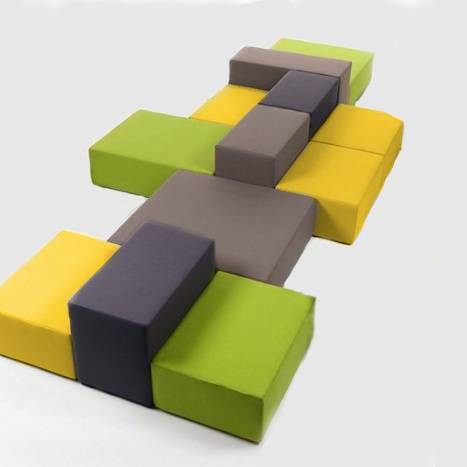 Introducing the all new Tetris Modular Seating from Lux Lounge. Custom colors + custom layouts. Unleash your creativity!