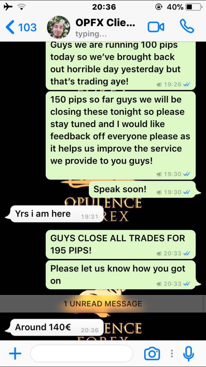 RobOpulence's tweet image. 195 pips!! Crazy profit from today trades💸 DM me to get involved✅🤙