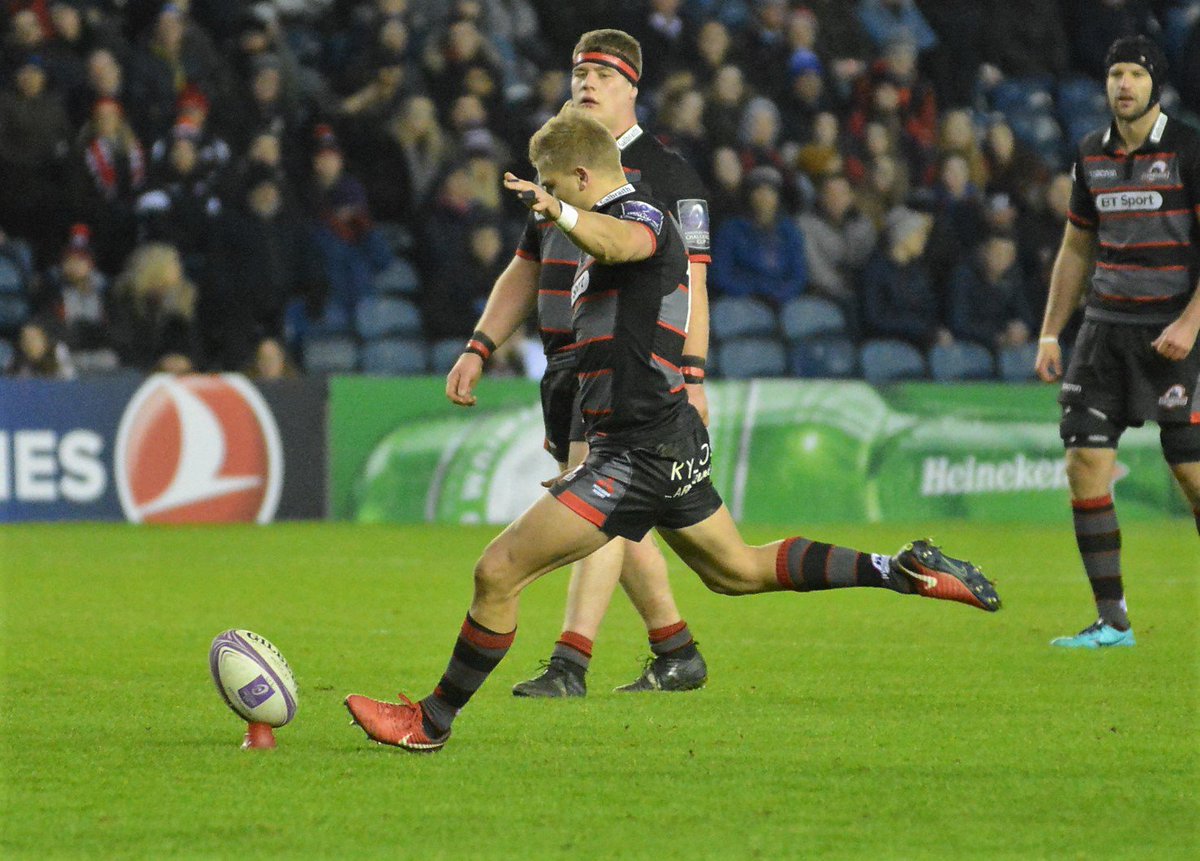 Mr_Mark_Brown's tweet photo. C'est Magnifique! Last gasp win for @EdinburghRugby tonight at Murrayfield against Stade as Richard Cockerill's side secure a home 1/4 Final tie in the @ERChallengeCup #EDIvSFP 🏉 https://t.co/xVkbpx62Ku
