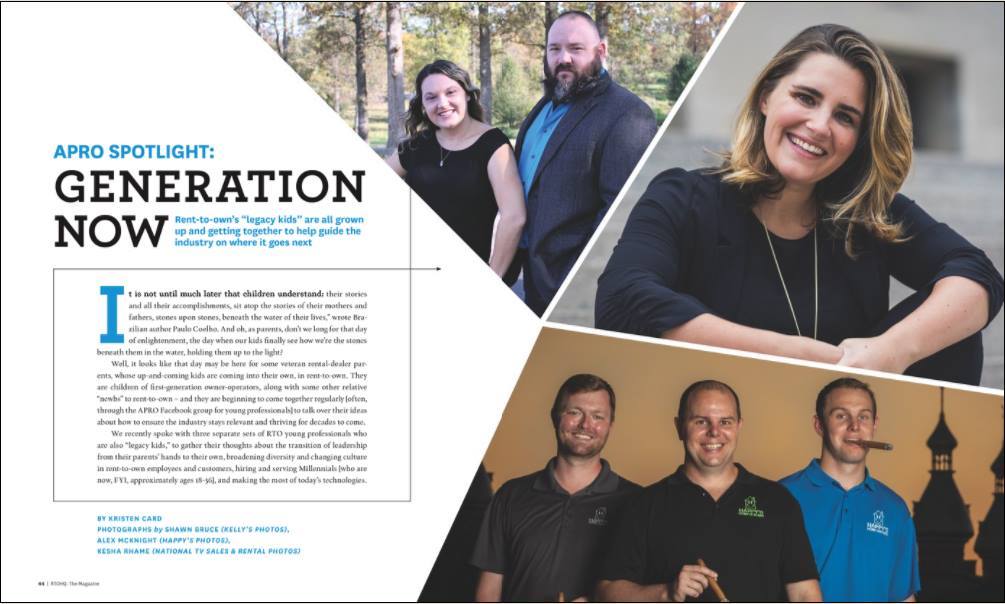 imagerystl's tweet photo. Our mighty leader, Kelly Martin, was recently featured in @RTOHQ The Magazine! Read up on what she and rent-to-own's other "legacy kids" are doing to ensure the #RTO industry continues to thrive: https://t.co/HlY0aC7J9m! https://t.co/AWruGifjah