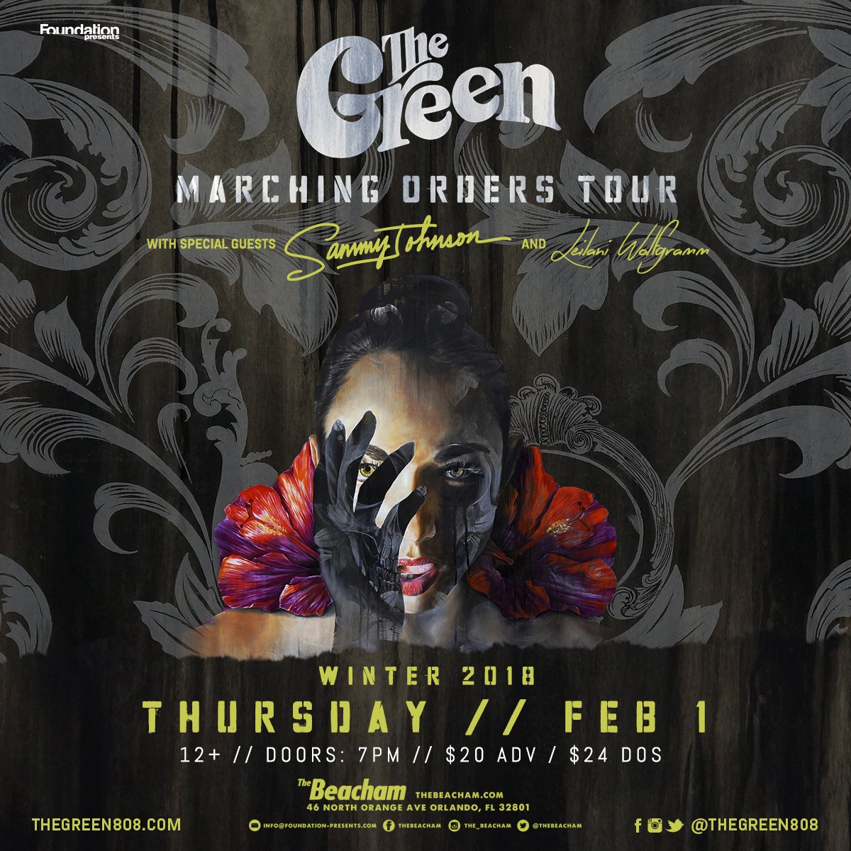 reggaeblock's tweet photo. Who's excited for The Green Feb. 1? Check out their "Marching Orders Tour" playlist here: https://t.co/BMU5HmUMPK https://t.co/iae3NIQRvK