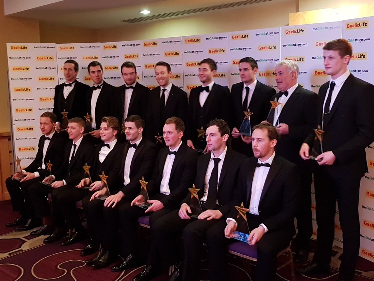 Ladies &amp; Gentlemen your 2017 Football #GaelicLifeAllStars Team. <a href="/GACSlaughtneil/">CLG Roibeard Eiméid, Sleacht Néill</a>, <a href="/Naomh_Colmcille/">Naomh Colmcille CLG</a>, @cavangaelsGFC, <a href="/RostrevorGAA/">St Bronagh's GAA Rostrevor</a>, <a href="/AnMhaigh/">Moy Tír na nÓg G.A.C</a>, @DgonnellyHarps, @KilcarGAA @theGAAStore <a href="/BankofIrelandUK/">Bank of Ireland UK</a>
