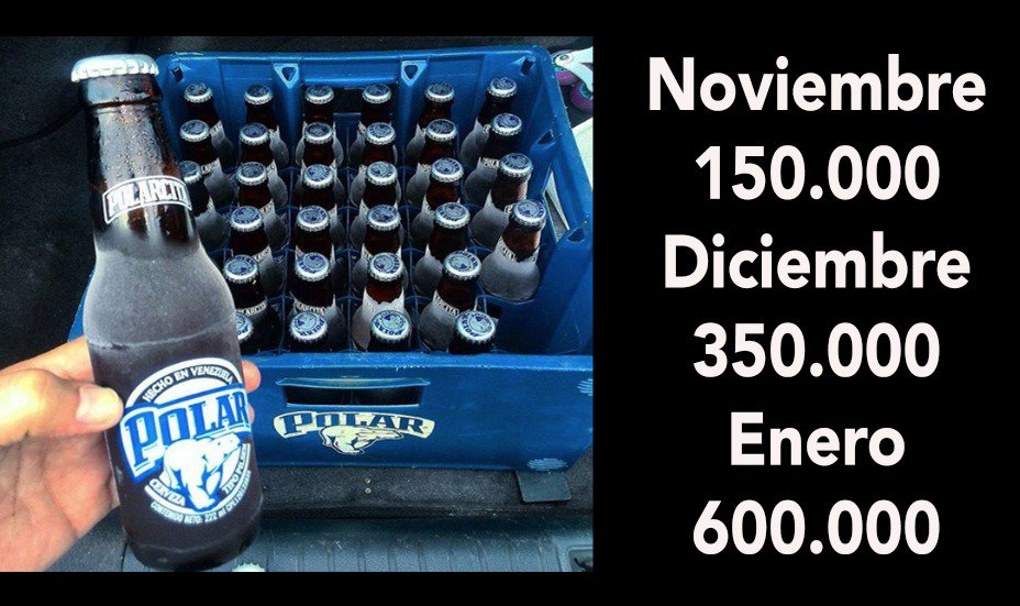 VipChavista's tweet photo. #PolarEsAcaparamientoYHambre AAAAAHH!! Pero la cerveza no deja de salir por nada del mundo, no?
#DeJodaEnMTVHITS https://t.co/5gq21kpmHJ
