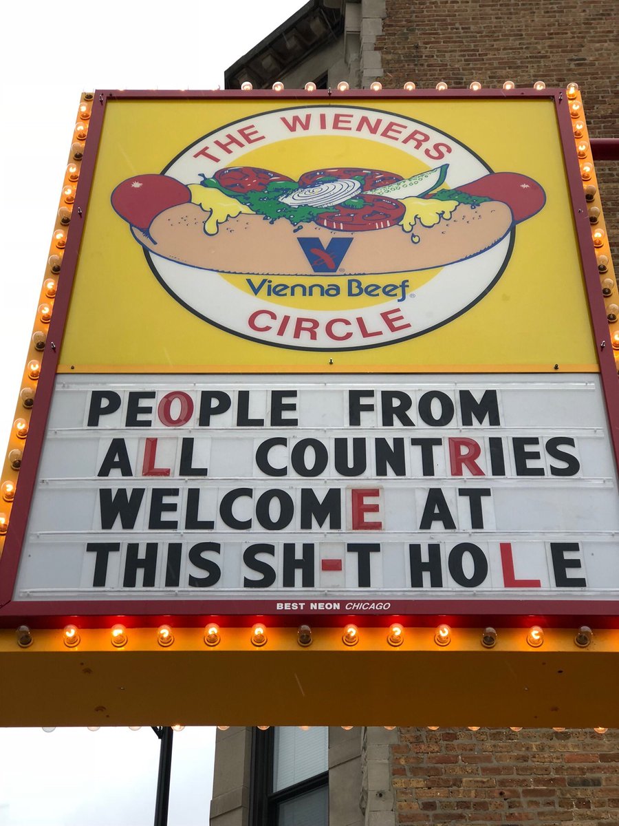 MaryAnnAhernNBC's tweet photo. Leave it to Weiner Circle: https://t.co/NFgBI9PwCQ