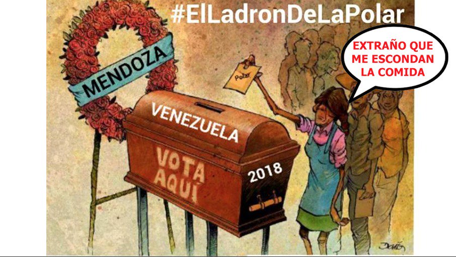 VipChavista's tweet photo. #PolarEsAcaparamientoYHambre y su dueño es un desgraciado especulador!!! 
#DeJodaEnMTVHITS https://t.co/GPJ9BTSNvQ