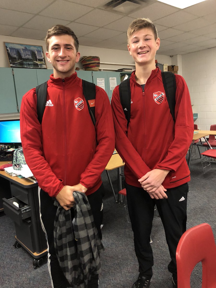 Let’s go boys! @AHSSoccer2018