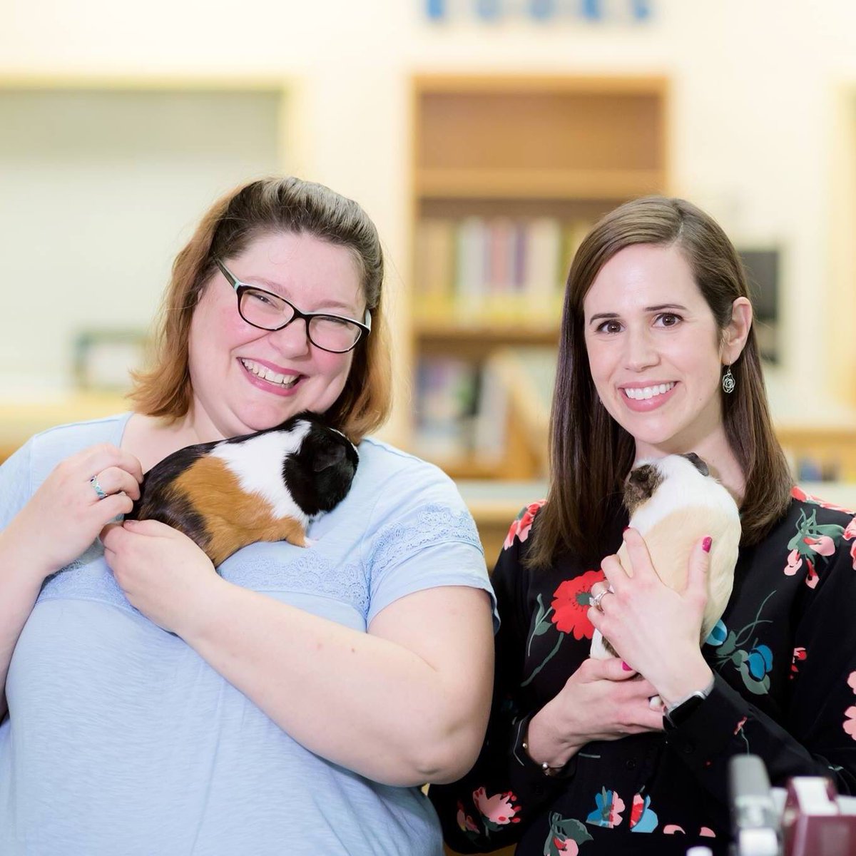 acouchreaders's tweet photo. The #GlasgowGuineas were interviewed by @fcpsnews and the pictures are adorable. We have the best students! #GMSbelieves @RosieSchubring @skallen03 @GlasgowMS https://t.co/YyajZdL1hG