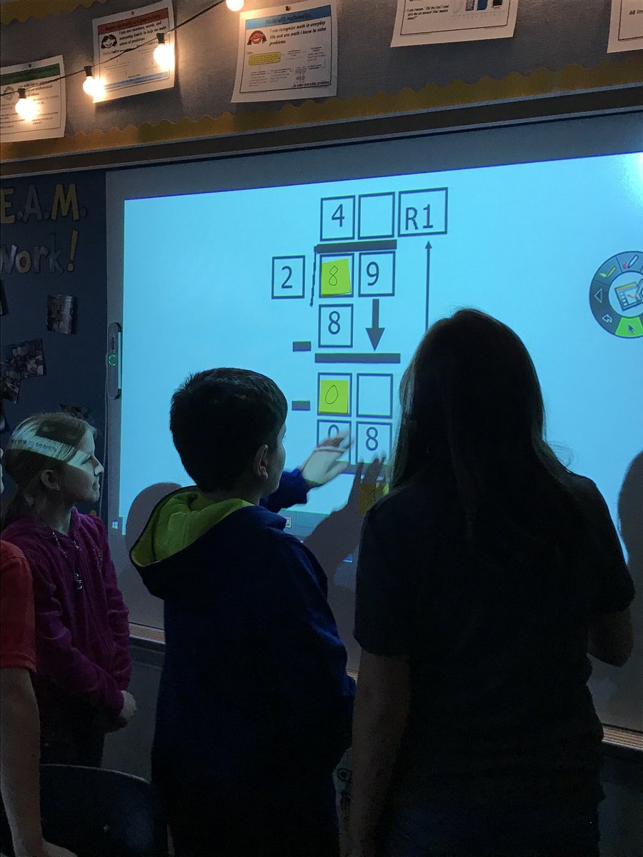 MissFulgenzio's tweet photo. One of those ideas at 1 a.m. that turned out to be a huge hit! Can you guess what we did today? #DOKlevels #noscratchpaper #teamwork https://t.co/C5xSLiQ2yt