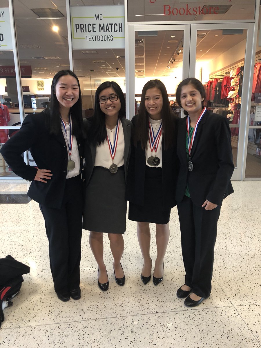 deca_dulles's tweet photo. Very proud of our members who competed today at the UHSL DECA mini competition! We had 19 place &amp; 1 test score winner! #wemeanbusiness #roadtoICDC @DHS_Vikings https://t.co/AhgA6CKF2y